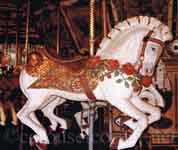 griffith park, los angeles, carousel, merry go round